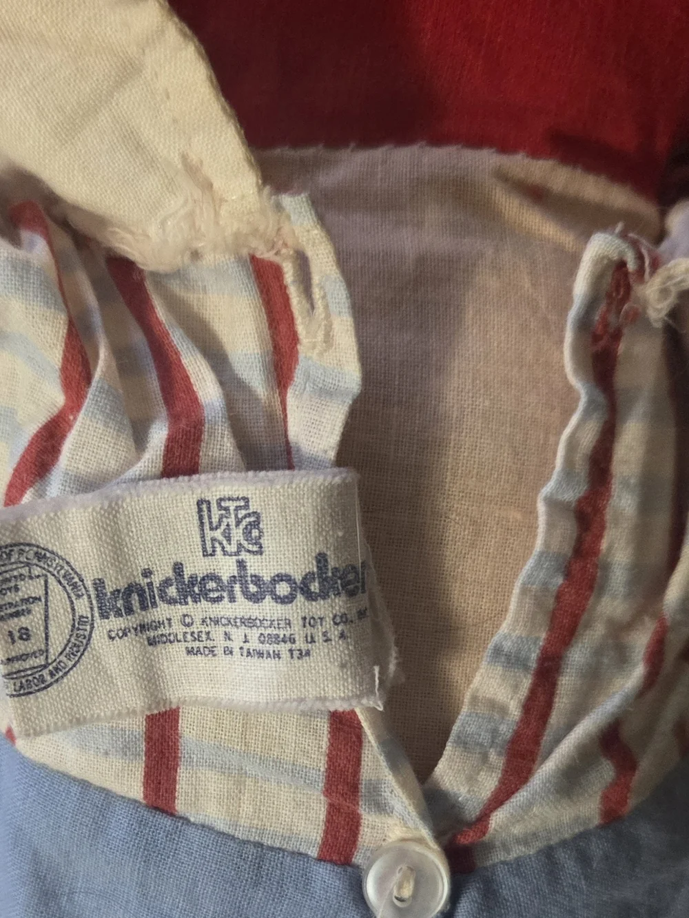Rare vintage knickerbocker raggedy andy 70s 16 inch